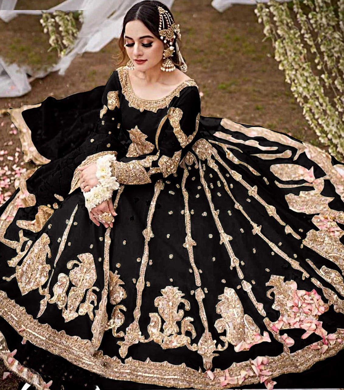 AIMAN KHAN BLACK - RHH Fabrics