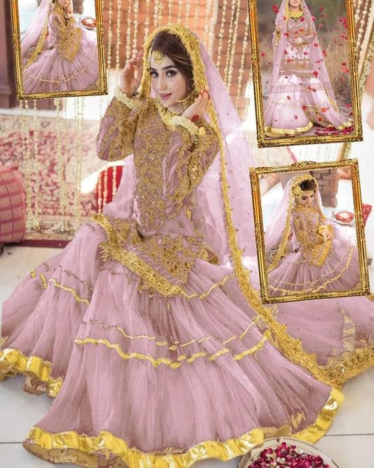 BRIDAL PINK GARARA