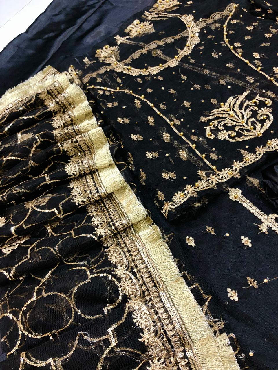 AIMAN KHAN BLACK - RHH Fabrics