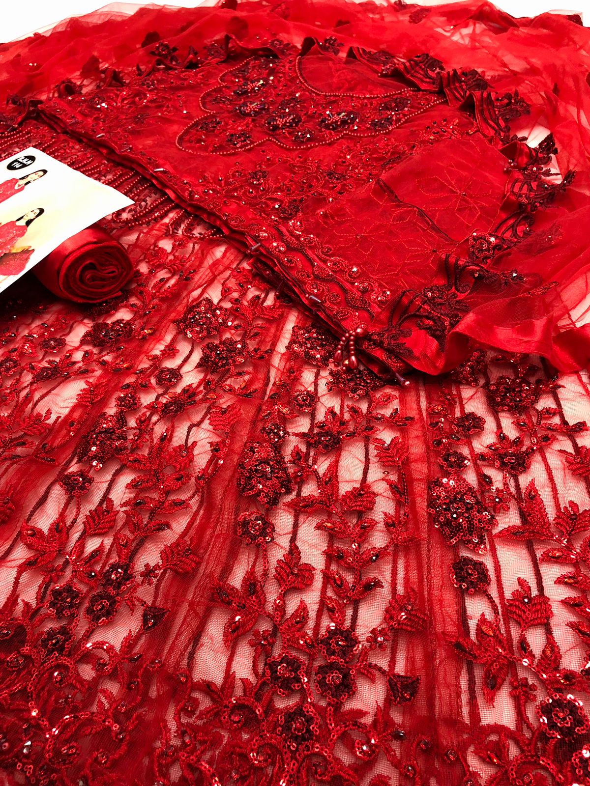  RED NET MAKSI - RHH Fabrics